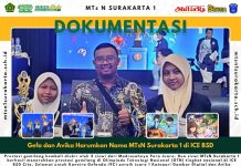 Gefa dan Avika Harumkan Nama MTsN Surakarta 1 di ICE BSD