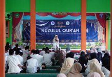 Peringati Nuzulul Qur’an,Siswa Asrama MTsN Surakarta 1 Gelar Kajian dan Buka Puasa Bersama