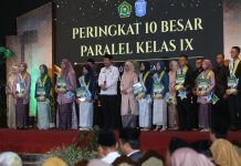Satu Langkah Usai, Seribu Harapan Menanti Lulusan Berprestasi MTsN Surakarta 1
